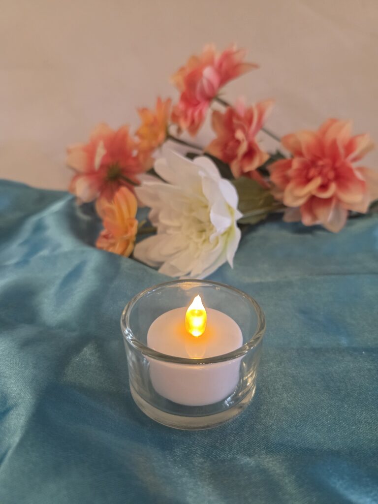 Tealight Holder - Clear Glass