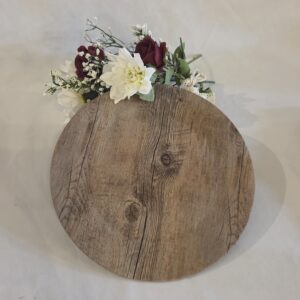 Charger Plate - Faux Wood