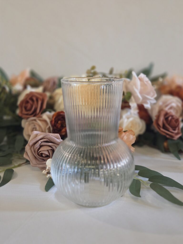 Glass Vase - Textured