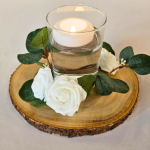 White Rose & Candlelight