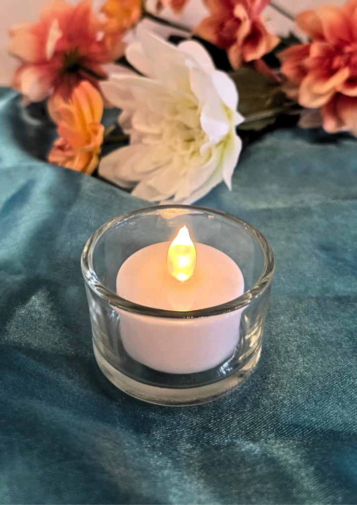 Tealight Holder - Clear Glass