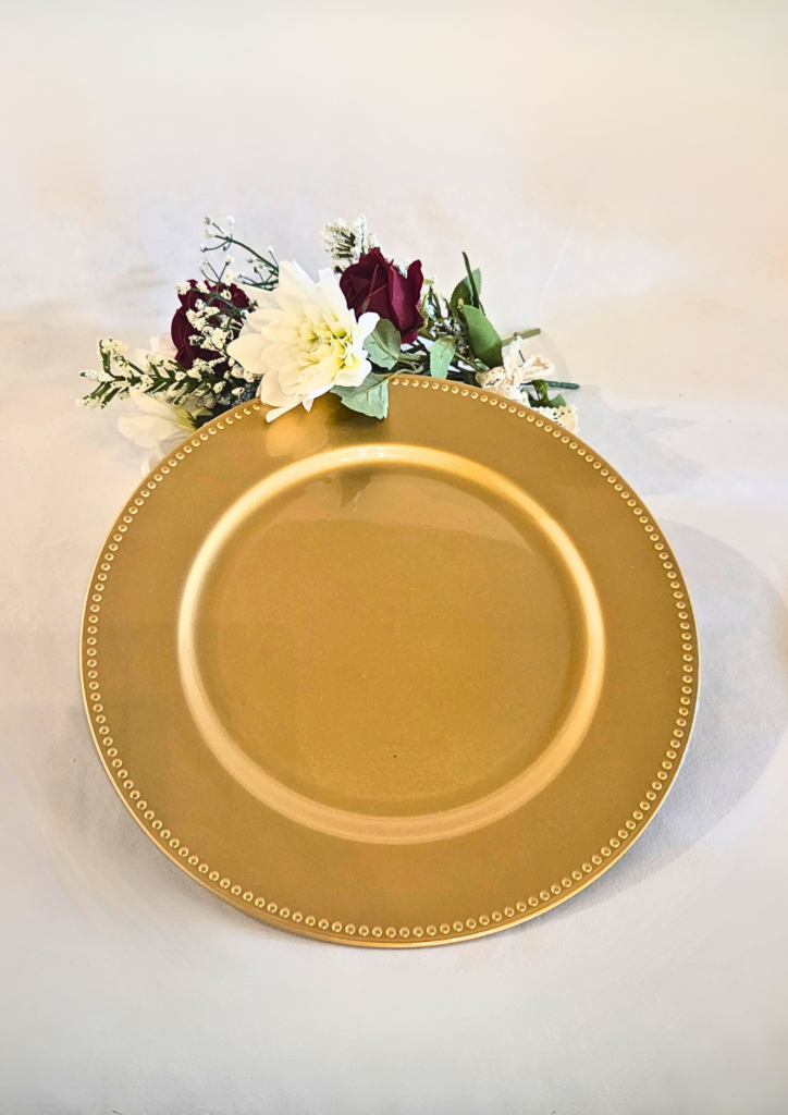 Charger Plate - Matte Gold