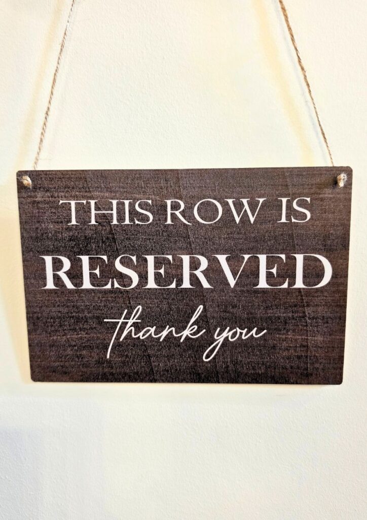 Reserved Row